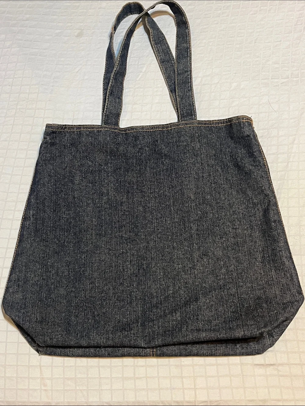 Bath & Body Works Unisex Blue Denim tote bag